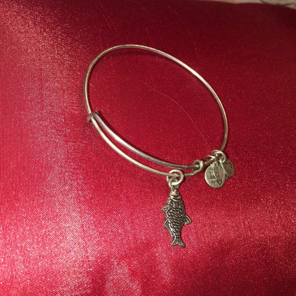 Alex and ani silver bracelet